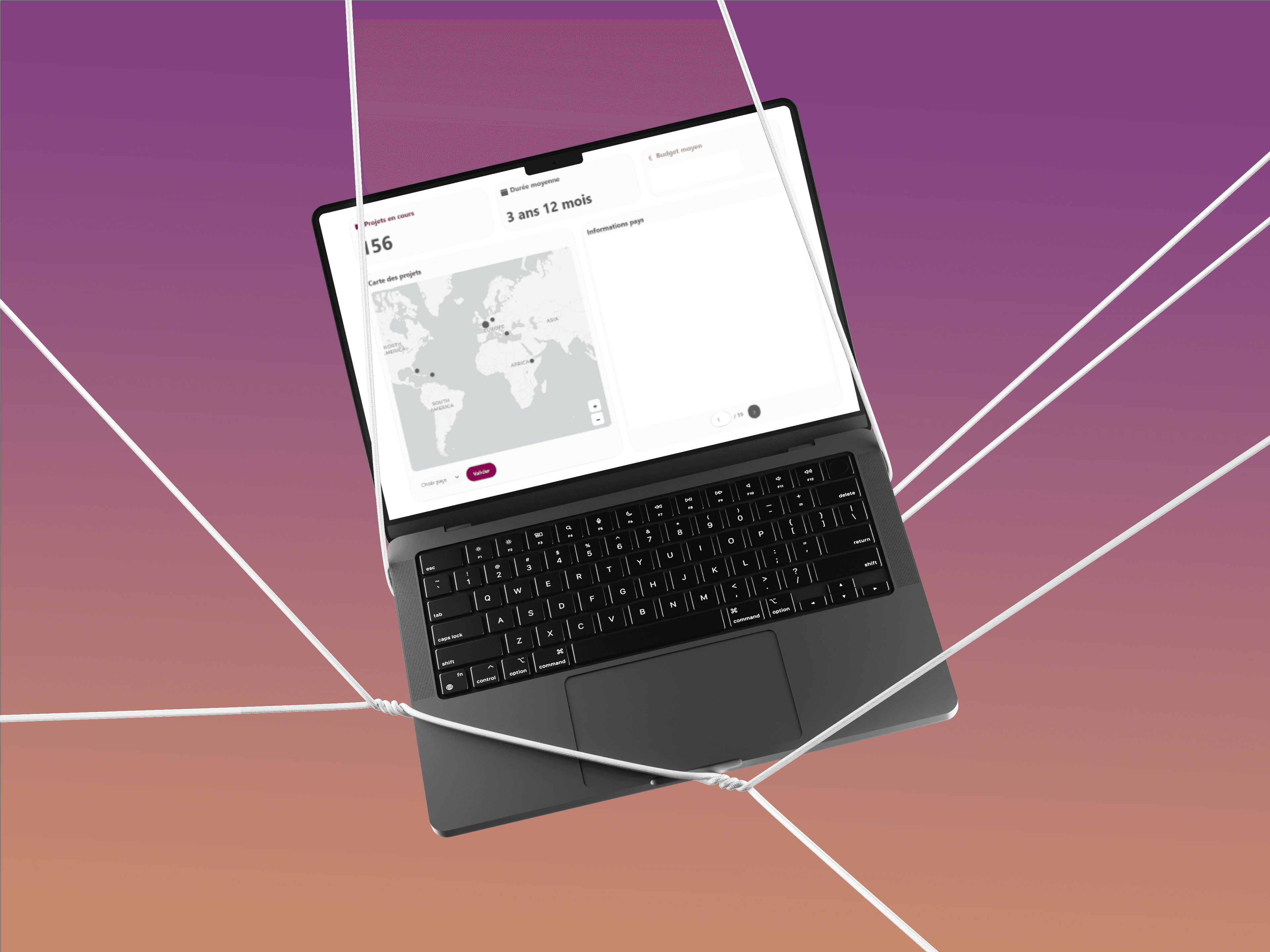 Application web de gestion de projets et cartographie interactive pour un laboratoire